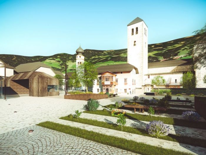 Archisio - Manuel Benedikter - Progetto Piazza del villaggio di san candido