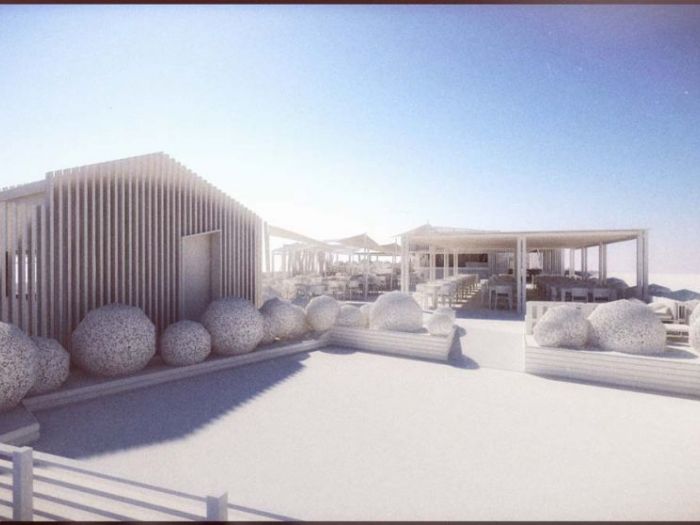 Archisio - Studio Ferretti - Progetto Stabilimento balneare ippocampo