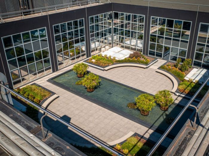 Archisio - Forme Dacqua - Progetto Biolago con vasca reflecting