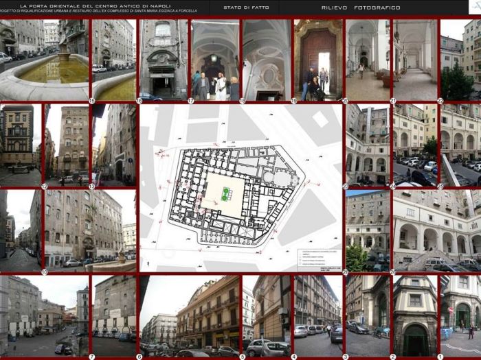 Archisio - Alessandra Pascarella - Progetto Restauro dellex complesso di santa maria egiziaca a forcella