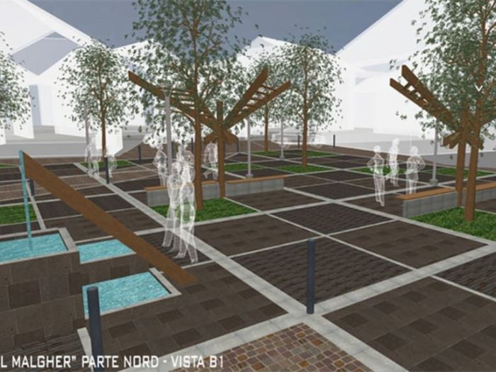 Archisio - Paolo Trentini - Progetto Progetto di riqualificazione di pubblica piazza