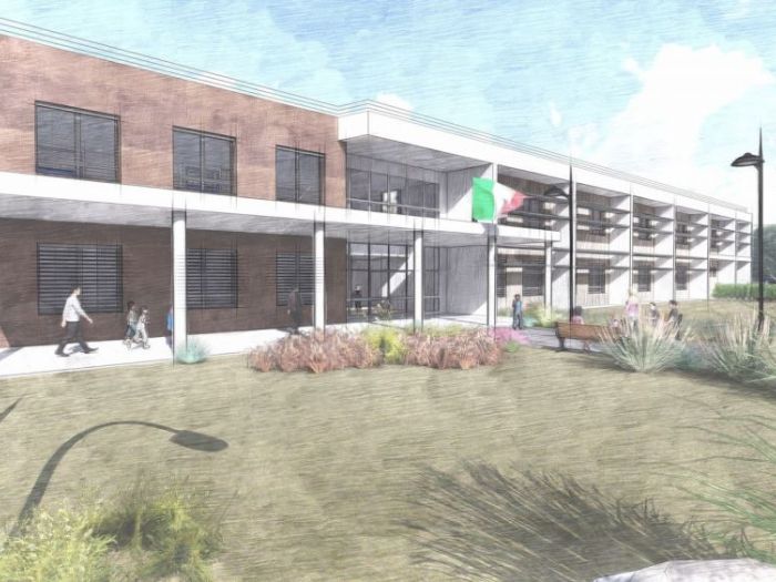 Archisio - Andrea Pontoglio - Progetto Progetto preliminare nuovo polo scolastico di bornato