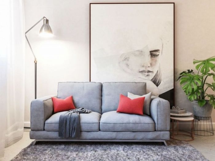 Archisio - Bolognini Silvia - Progetto Renders ristrutturazione bilocale bologna centro