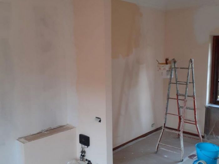 Archisio - Mani Srl Ristrutturazini - Progetto Parete in cartongesso per aggiungere una stanza presso un appartamento in roma zona axa