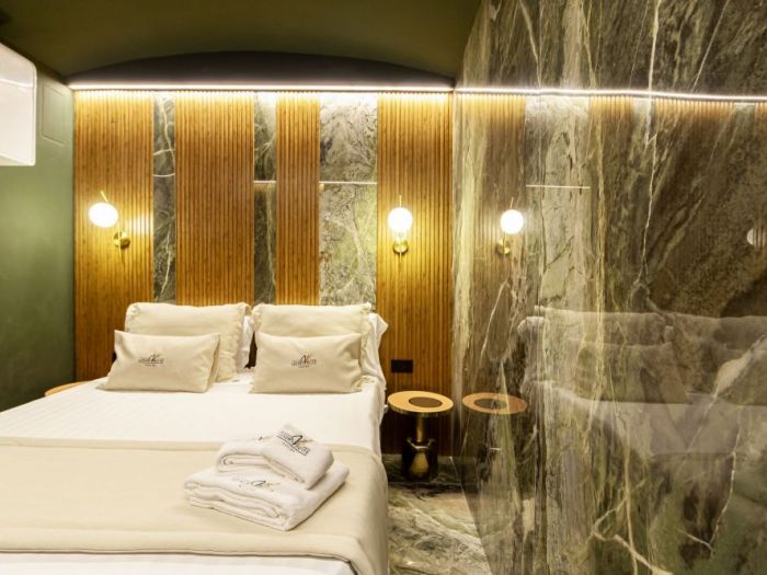 Archisio - Salvatore Sito - Progetto riflessi di marmo e ottone