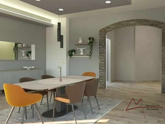Archisio - Monica Vartolo - Progetto Progetto darredo di un appartamento a reggio calabria