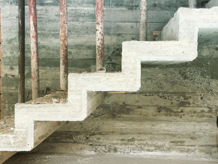 Archisio - Tecnomade - Progetto Concrete stairs