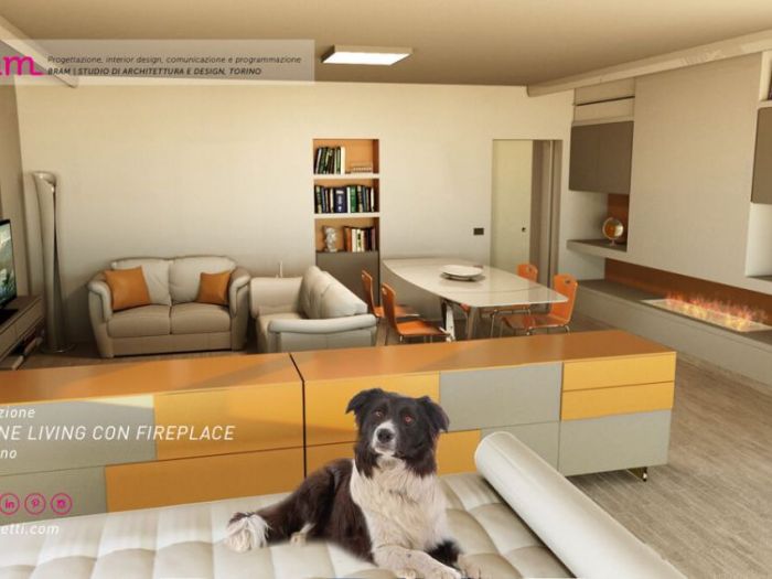 Archisio - Matteo Amela - Progetto Ristrutturazione villa a sandigliano bi