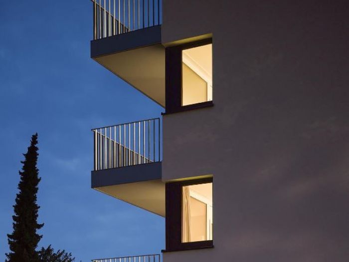 Archisio - Sergio Pascolo - Progetto Gttingendwelling for 96 students