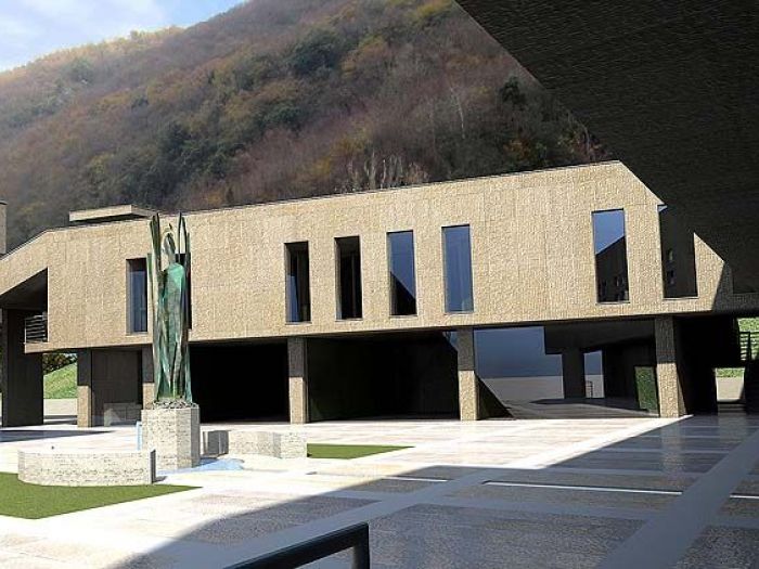 Archisio - Ruggero Lenci - Progetto Chiesa parrocchiale di s M Goretti