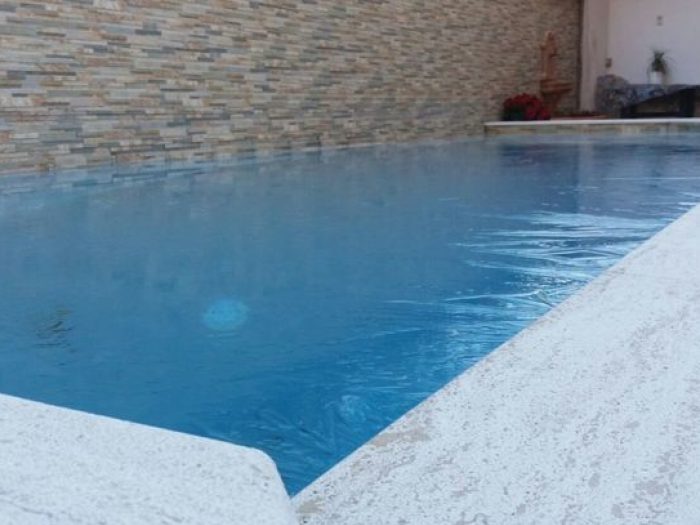 Archisio - Sici Piscine E Benessere - Progetto Piscina con bordo a cascata