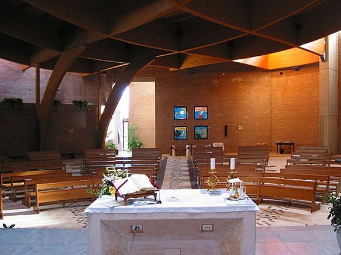 Archisio - Studio Pinelli - Progetto Nuovo complesso parrocchiale di san giovanni neumann