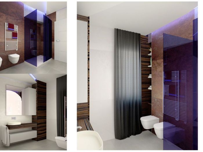 Archisio - Luca Minenna - Progetto Bagno - home c - rappresentazione 3d soluzioni
