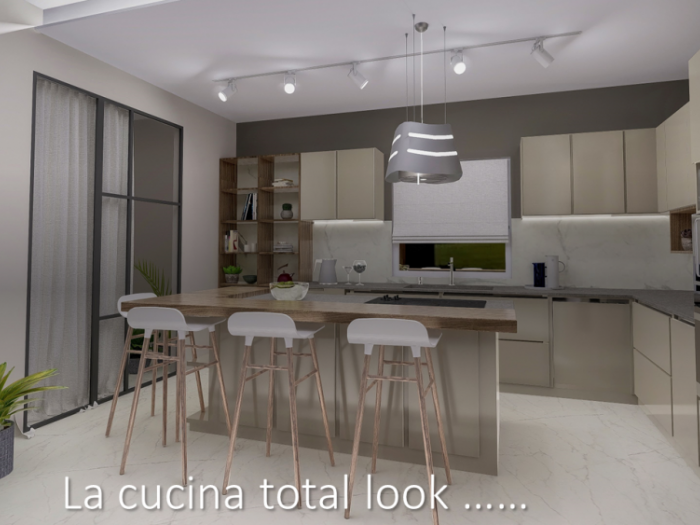 Archisio - Ostuni Giuseppe Pietro - Progetto Arredo in cucina