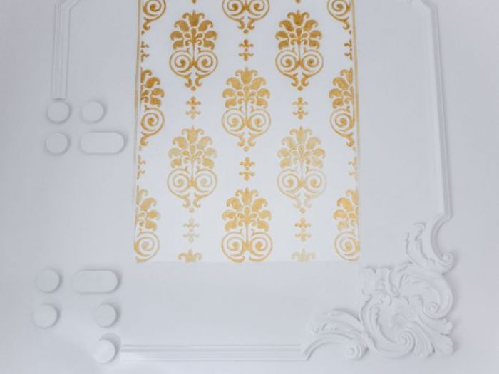 Archisio - Annalisa Alluto - Progetto Intervento di decorazione polimaterica su parete