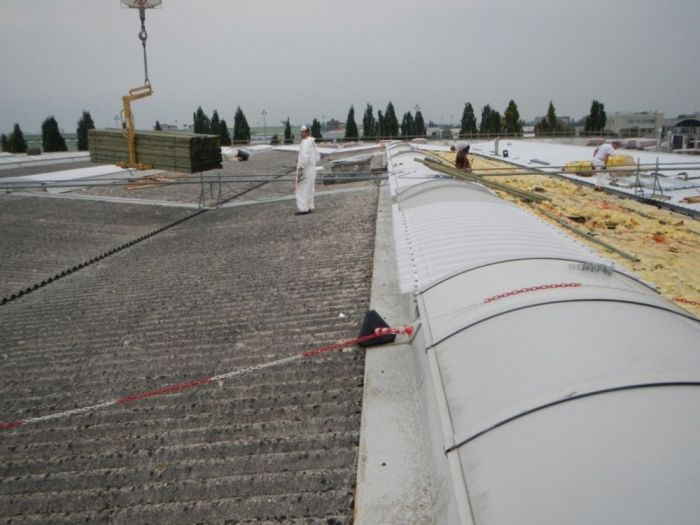 Archisio - Bb Costruzioni - Progetto Smatimento amianto su copertura