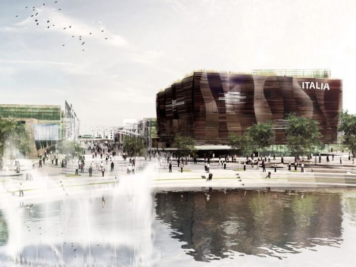 Archisio - Bicuadro - Progetto Padiglione italia expo 2015