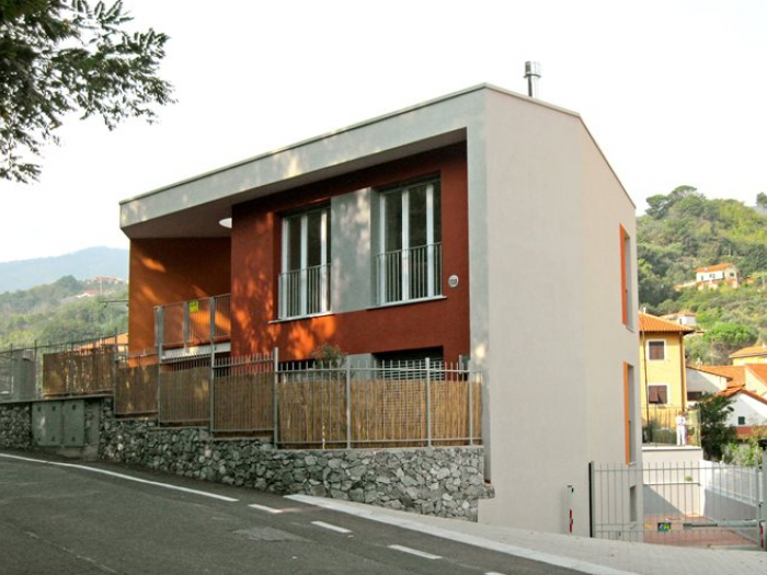 Archisio - Francesco Campidonico - Progetto Nuove abitazioni private nel contesto sub-urbano e collinare localit sermete vado ligure sv