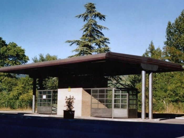 Archisio - Laghai Architecture Studio - Progetto The bus stop-fermata della corriera pu italy