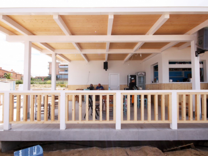 Archisio - Marco Quagliatini - Progetto Chiosco barracuda summer fire