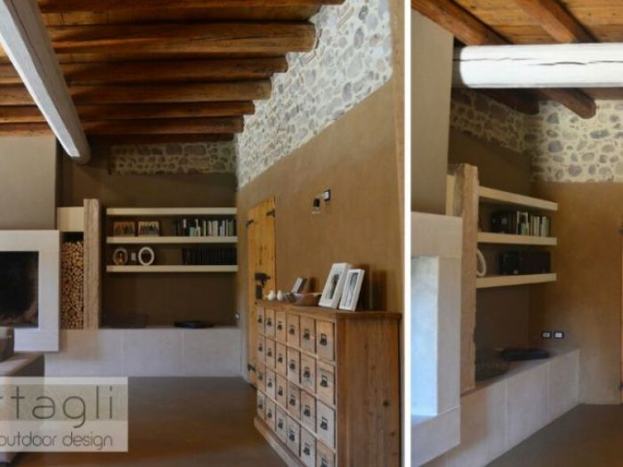 Archisio - Chiara Girardi - Progetto Casa di campagnamodernit e tradizione un casale dalle tinte neutre e dalla forte personalit dei materiali