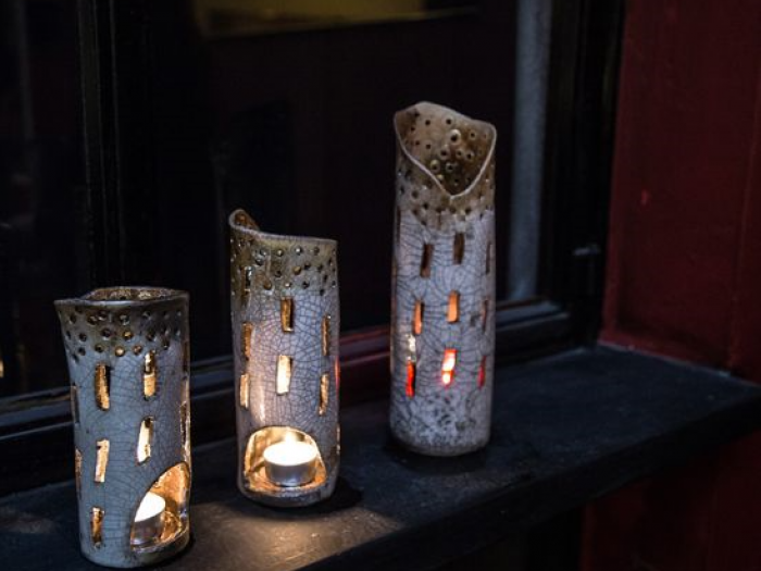 Archisio - Roberta Penzo - Progetto Lanterne ceramica raku