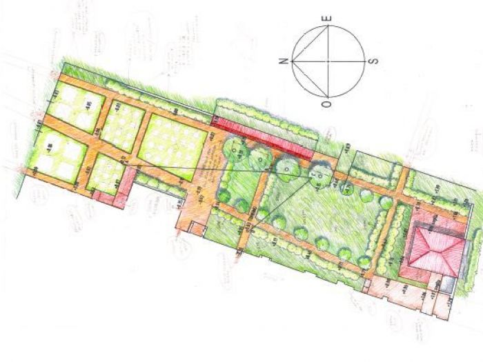 Archisio - Romano Osti - Progetto Scatto eseguito durante la posa dei muretti