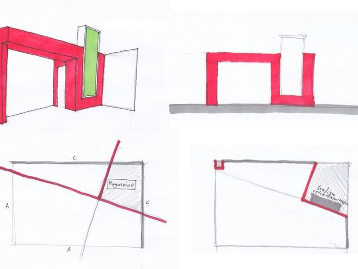 Archisio - Calmaggiorestudio - Progetto Stand design