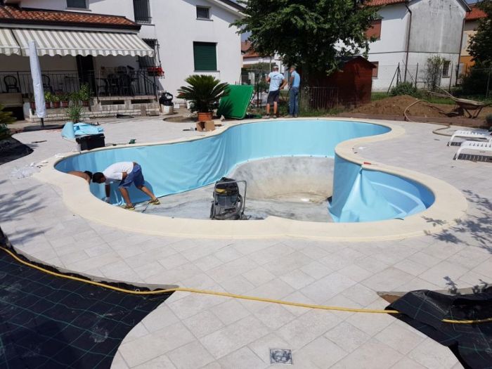 Archisio - Enne Costruzioni srl - Progetto Piscina a ronchi dei legionari