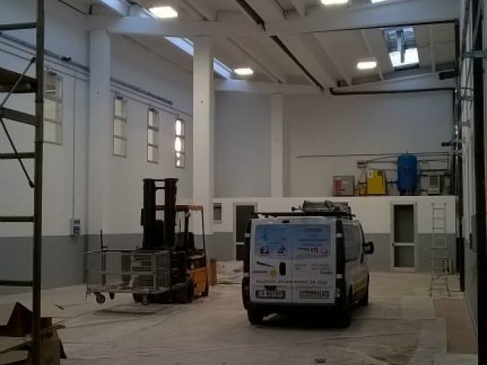 Archisio - Modernaluce Impianti Elettrici - Progetto 2014-2015 lissone ampliamento laboratorio falegnameria