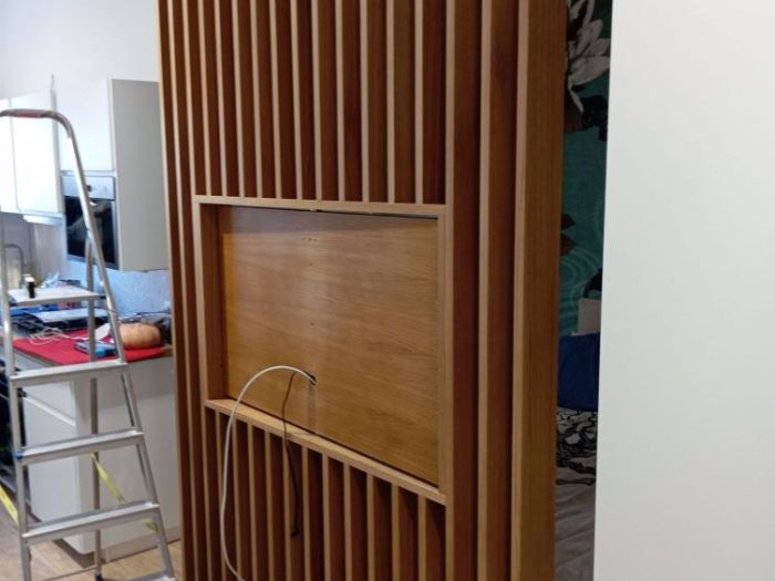 Archisio - Arte Del Legno 86 Snc - Progetto Parete bifacciale