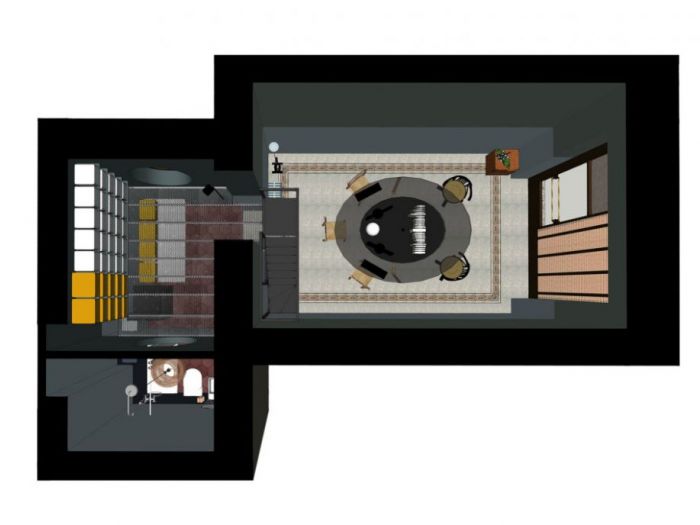 Archisio - Claudia Montevecchi - Progetto Conversione di spazio commerciale a uso ufficio