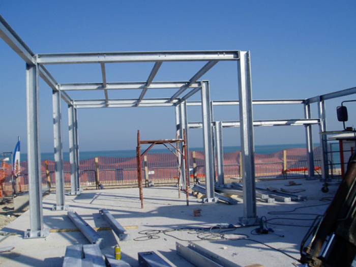 Archisio - Imaf srl - Progetto Prodotti industriali cabine insonorizzate cancelli scale facciate continue infissi nastri in alluminio produzioni speciali strutture in acciaio tettoie e pensiline