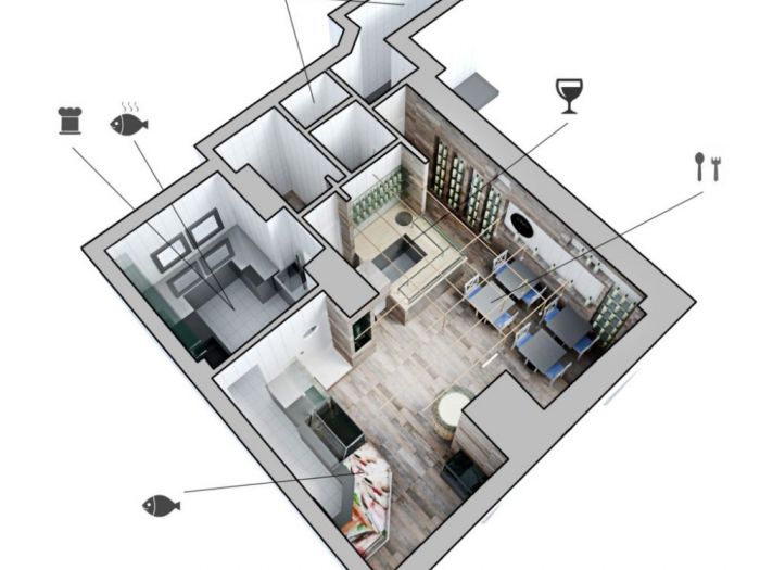 Archisio - Davide Coluzzi Daz Architect - Progetto Pesci e uva