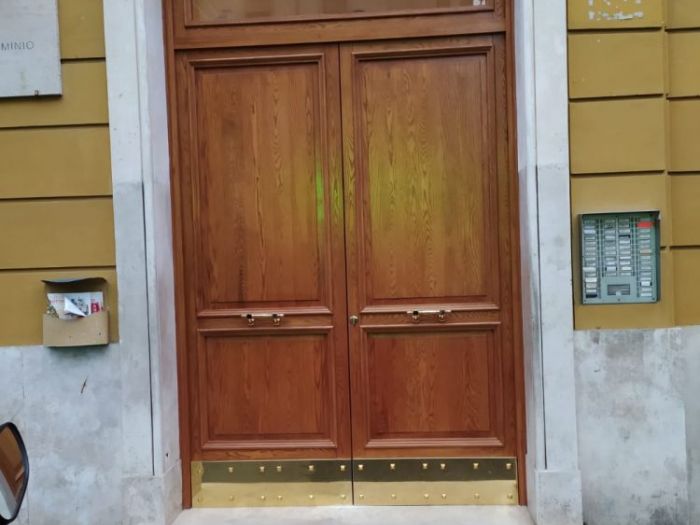 Archisio - Arte Del Legno 86 Snc - Progetto Portone monumentale roma