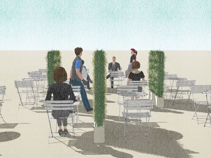 Archisio - Arianna Tomatis Architetto - Progetto Per un distanziamento ecosostenibile