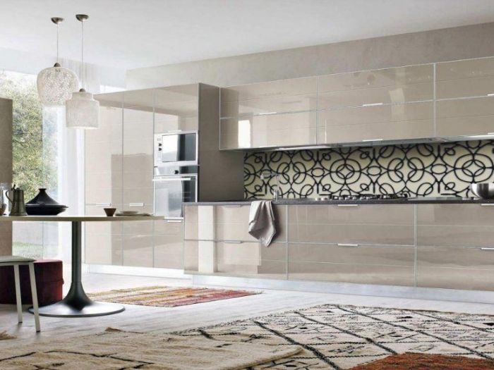 Archisio - Citti Serramenti Infissi Cristalli - Progetto Schienali per cucine in vetro