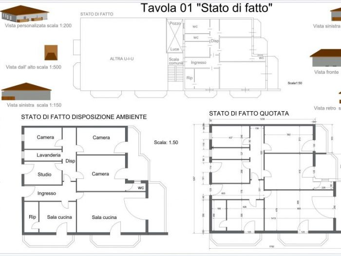 Archisio - Daniela Di Domenicantonio - Progetto Tavole progetto