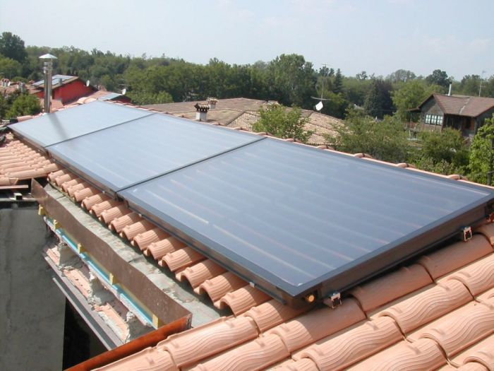 Archisio - Gianluigi Rusconi - Progetto Pannelli solari termici