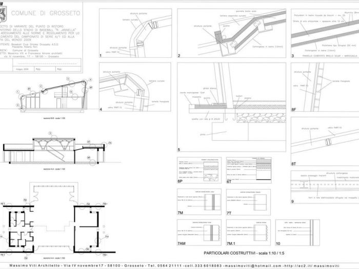 Archisio - Architectural Make Up - Progetto Bar ristorante strike - stadio jannella