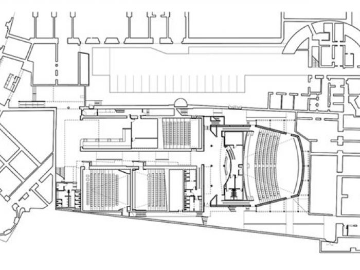 Archisio - Andrea Stipa - Progetto Multiplex warner village moderno a roma