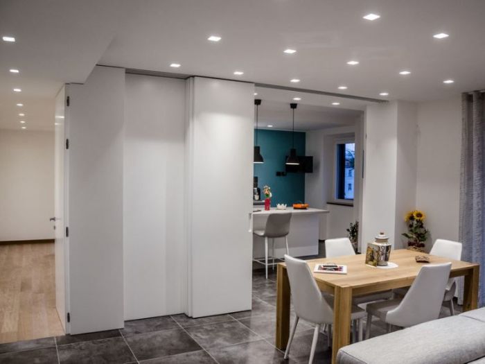 Archisio - Gabriele Palestini Arch D - Progetto Spazi evolvibili su 150 mq