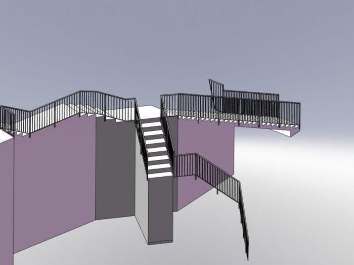 Archisio - Carpenteria Benuzzi - Progetto Ringhiera