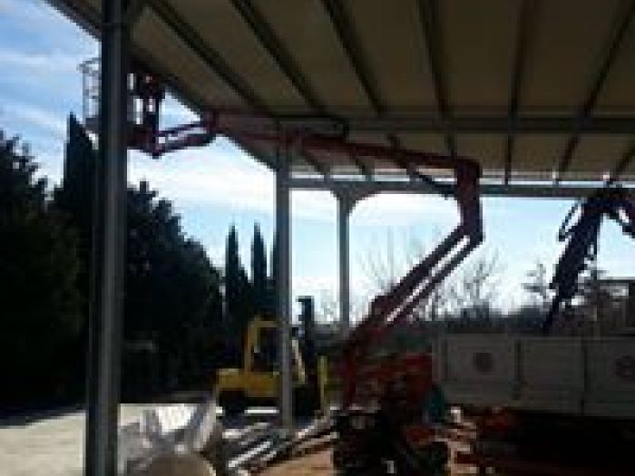 Archisio - Ditta Bolumetti Antonio Costruzioni In Carpenteria Metallica - Progetto Lavori in ferro e acciaio in corso