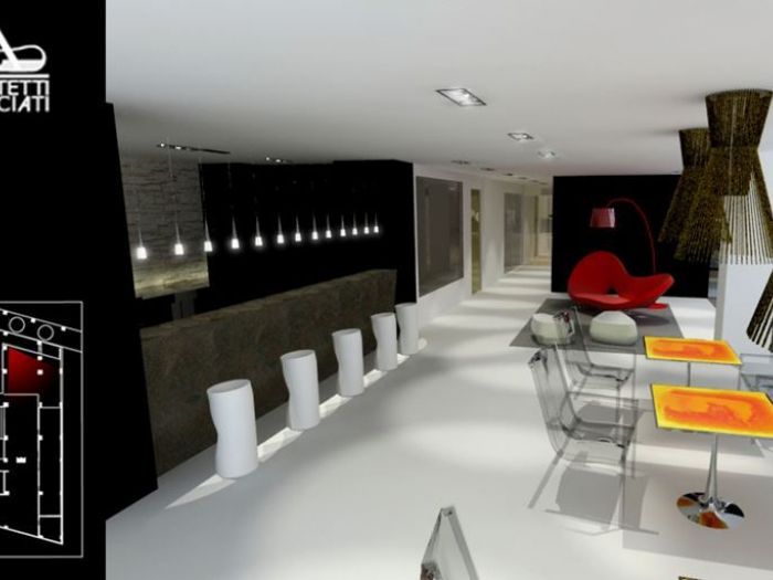 Archisio - Gilles Patrice Arch Todaro - Progetto Ristrutturazione showroom sol et bains a dakar senegal