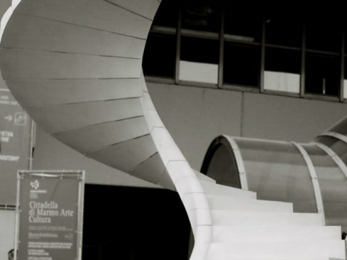 Archisio - Ateliers Romeo - Progetto Prima scala post tensionale in pietra massiccia