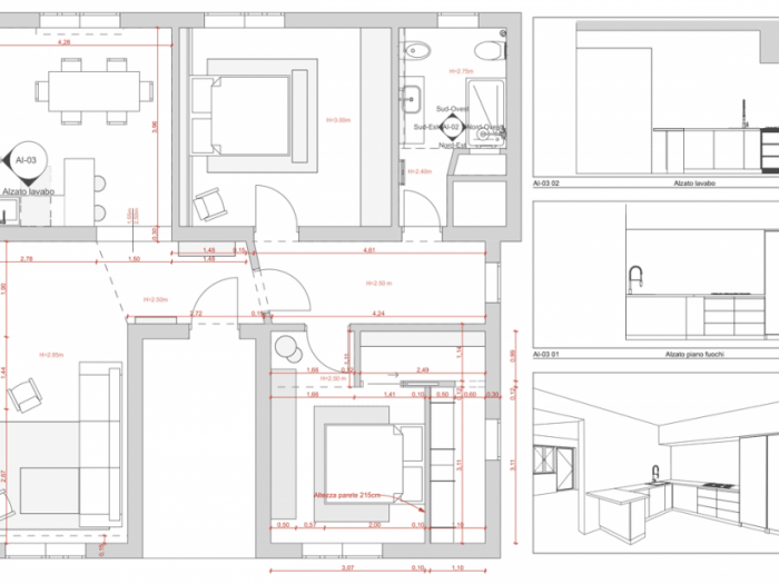 Archisio - Studio Ferretti - Progetto Ristrutturazione appartamento in bifamiliare