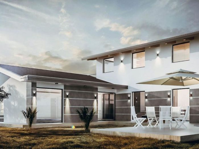 Archisio - Nordlys Arkitektur - Progetto Compact villa