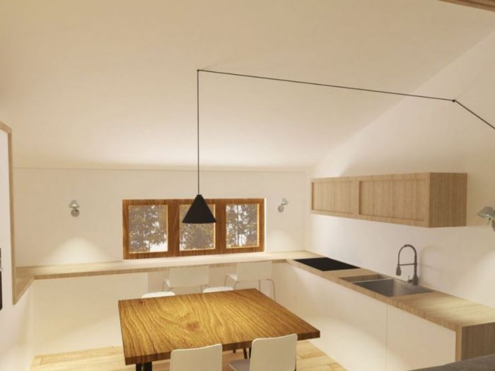 Archisio - Giorgio Davide Manzoni - Progetto Una parete per tre livelli