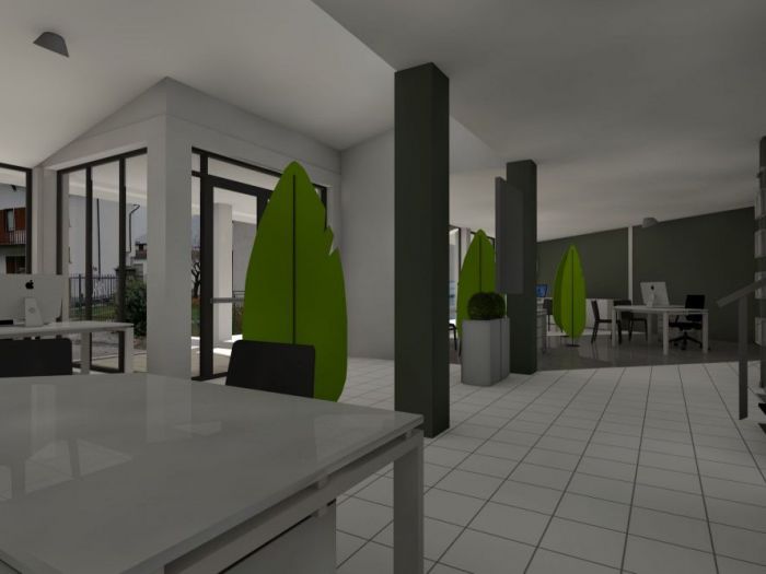 Archisio - Designer1995 Studio Architettura E Arredamento - Progetto Arredamento ufficio direzionale in centro valle intelvi comune di san fedele dintelvi como